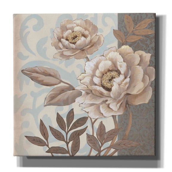 Epic Graffiti 'Parisian Peony I' by Tim O'Toole, Canvas Wall Art, 26"x26"