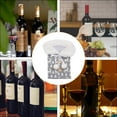 thumbnail image 6 of EXHUMKY Grey Reusable Washable Elk Wine Bottle Cover with Decorative Bow Knot for Christmas Holiday Party Decor, 6 of 6