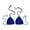 Blue-b, variant on Bikini Tops for Women X Back Self Tie Supportive Bathing Suit Top Athletic Push Up Swim Tops No Bottom