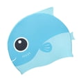 thumbnail image 1 of Silicone Cartoon Swimming Hat, Professional Lovely Printed Waterproof Swimming Hat for Children, 1 of 7