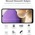 thumbnail image 2 of [3 Pack] for Samsung Galaxy A32 5G Screen Protector Tempered Glass Protective film 9H Hardness Anti-Scratch Bubble Free Ultra Clear, 2 of 7