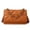 Brown, variant on Women's shoulder bag vintage artificial leather classic clutch handbag-brown