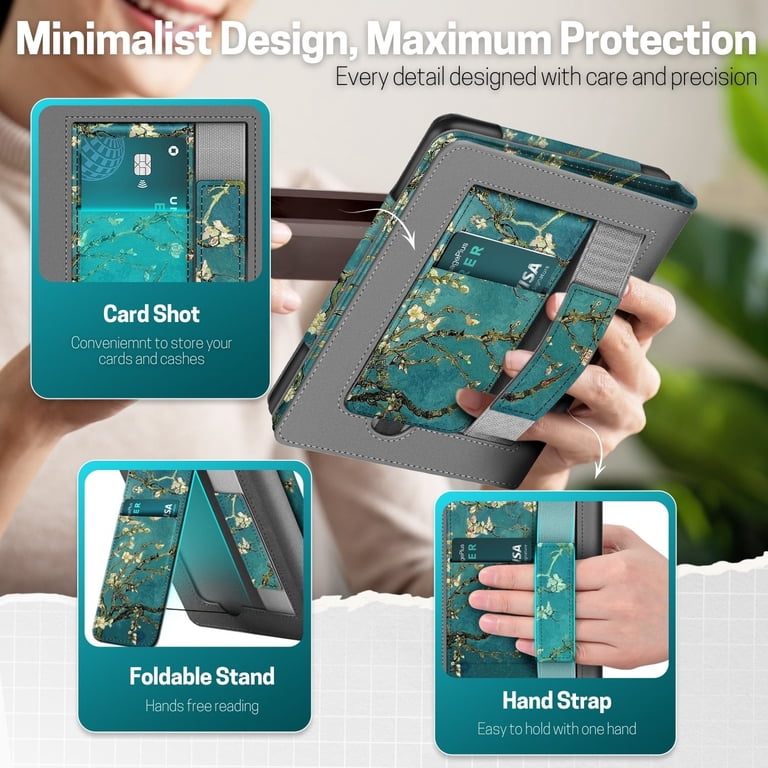 kindle colorsoft 32GB 本体カバー、充電スタンドセット Stand Case for Kindle Paperwhite 12th Generation 2024 / Kindle