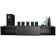 thumbnail image 4 of Mueble para tv de 65” Centro De Entretenimiento Flotante Negro Hogare Mueble Flotante 140 cm, 4 of 8