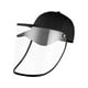 thumbnail image 1 of Black Visor Hat, 1 of 1