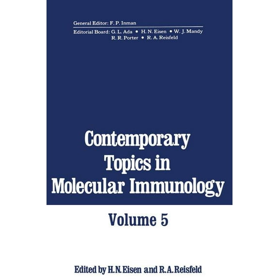 Contemporary Topics in Molecular Immunology, (Paperback)