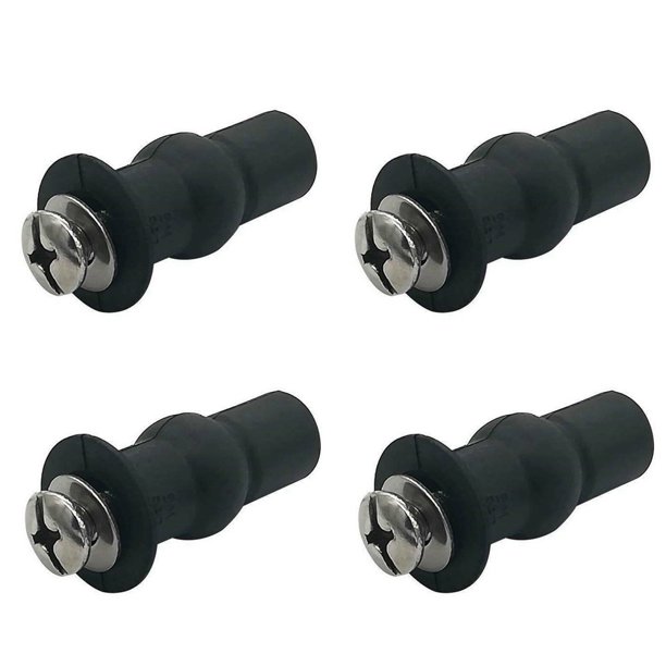 Toilet Seat Fixing Top Fix Pair Hinge Blind Hole Fittings Universal