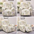 thumbnail image 4 of Recliner Slipcovers -Pieces Lazyboy Recliner Covers Recliner Couch Covers Recliner Chair Cover Non Slip Reclining Slipcovers with Storage Pockets Furniture Protector for Living Room, 4 of 7