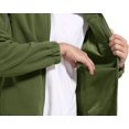 thumbnail image 6 of Men's Fleece Jacket Tactical Full-Zip Winter Coat Jackets Multi Pockets, 6 of 7