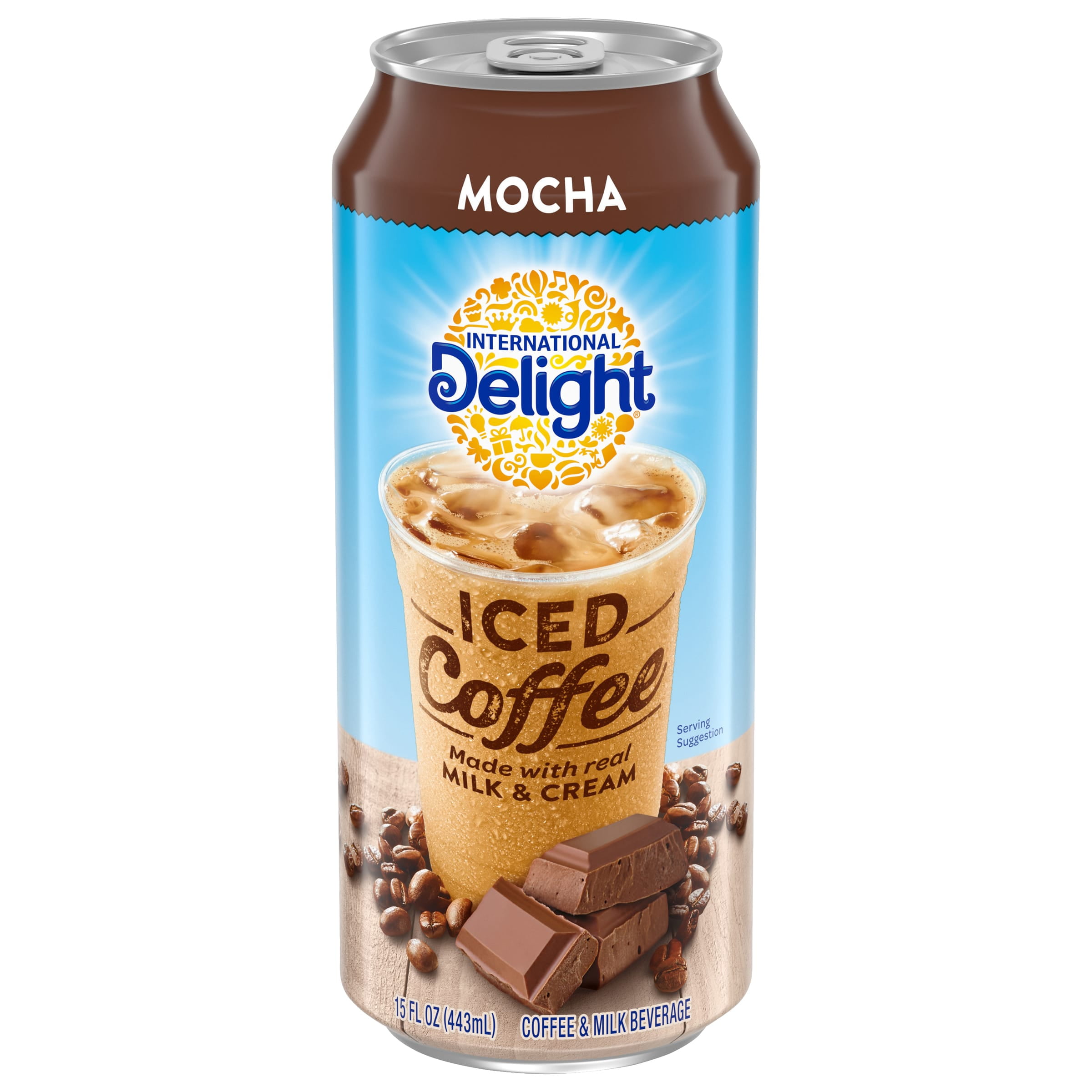 International Delight Mocha Iced Coffee, 15 Oz.