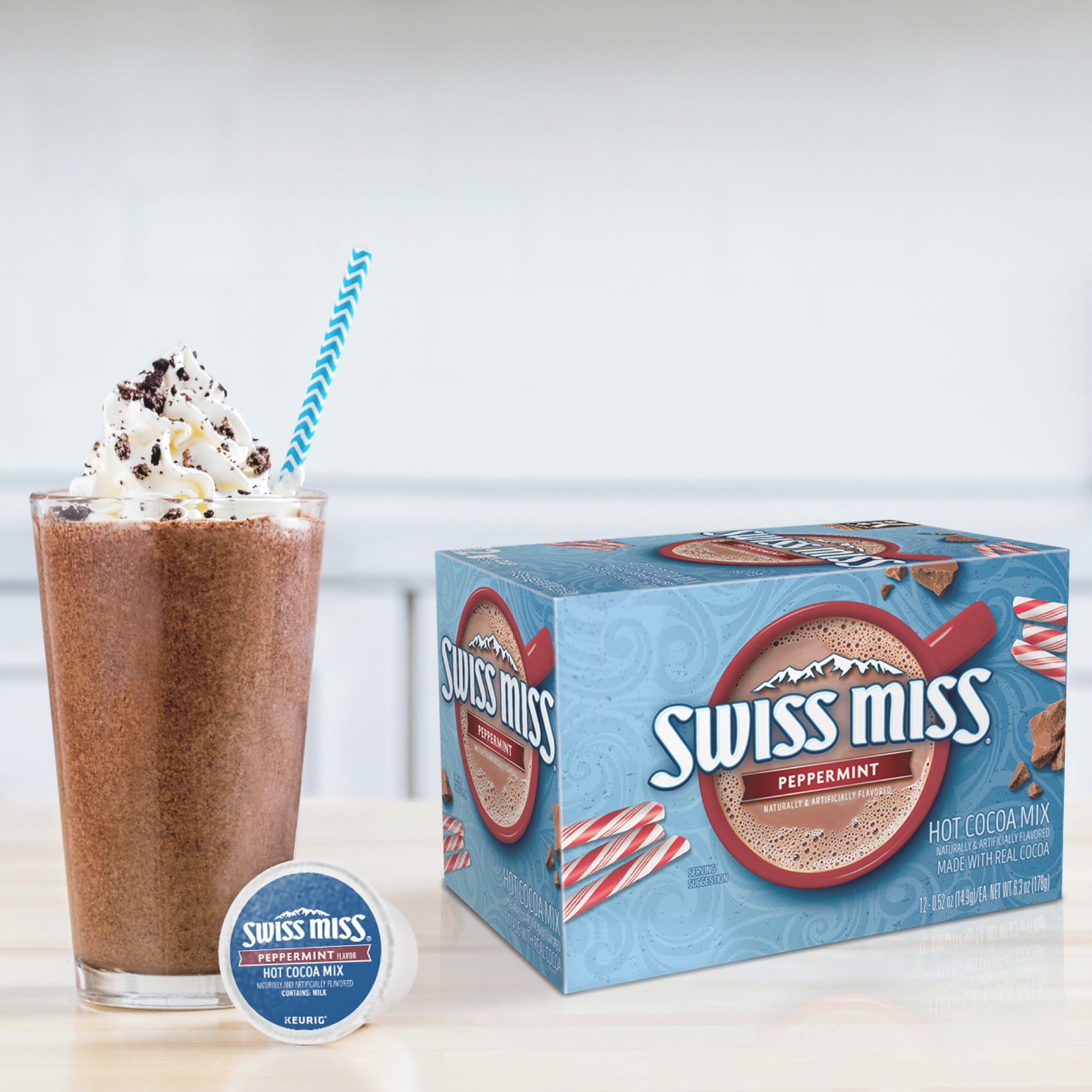 swiss miss peppermint hot chocolate packets