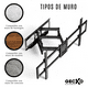 thumbnail image 2 of Soporte Articulado para TV Gecko GK-ART90 32-90” 75kg Doble Brazo VESA 700×450 Inclinación ±15° Fácil Instalación, 2 of 9