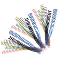 thumbnail image 2 of Miangastore comb binding spine Plastic Binding People who need binding solutions DIY Projects 18Pcs, 2 of 9