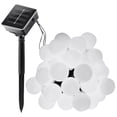 thumbnail image 3 of Monstrate Lámparas LED solares de bola para exteriores, impermeables, redondas, luces de hadas, patio, jardín, iluminación decorativa Iluminación navideña, 3 of 6