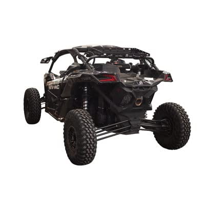 Tusk UTV Rear Bumper, Cargo Rack, and Spare Tire Carrier For CAN-AM Maverick X3 Turbo 64 Inch 2018-2020