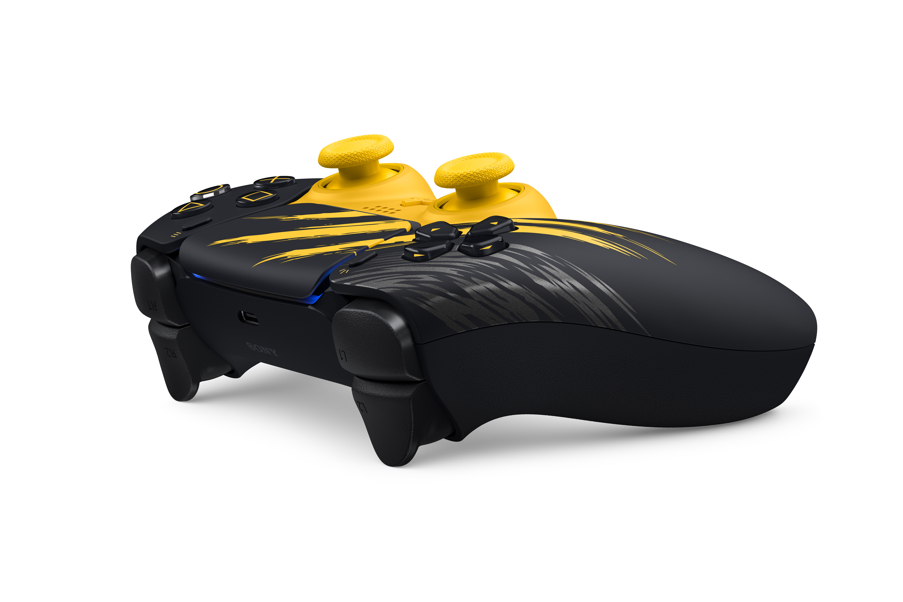PlayStation DualSense Wolverine Battle Yellow Limited Edition photo 3
