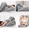 thumbnail image 3 of Cojín Ergonómico Memory Foam para Soporte Corporal y Descanso, 3 of 7