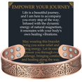 thumbnail image 1 of Pulsera Jecanori de cobre para hombre con 18 veces de fuerza magnética, 1 of 9