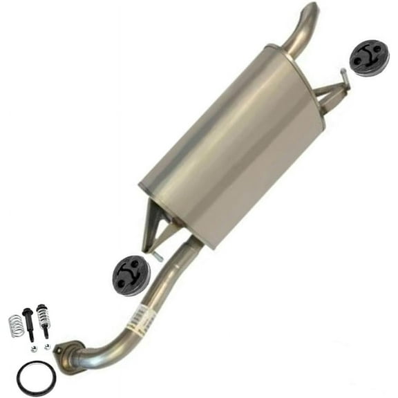 Stainless Steel Exhaust Muffler Fits 2009–2013 Toyota Corolla 1.8L – Direct Fit