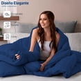 thumbnail image 4 of Edredón Acolchado Bluelander, King Size, Azul, 4 of 5