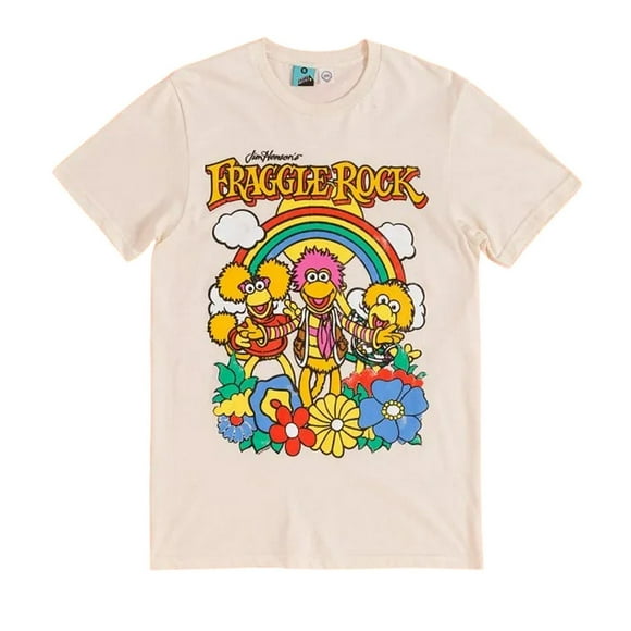 Fraggle Rock Adult Rainbow T-Shirt