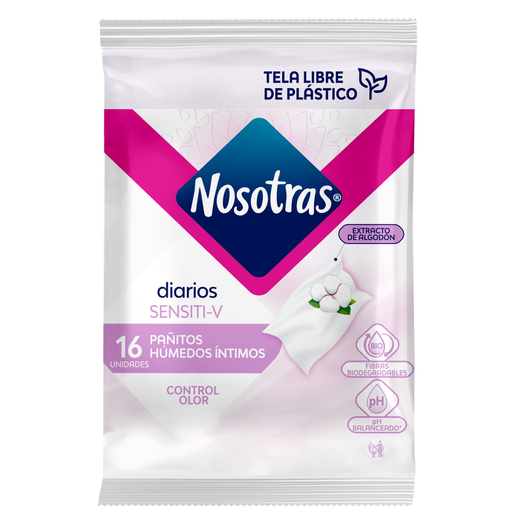 Nosotras Invisible Feminine Pads Soft Protection & Confidence Tela —  Latinafy