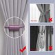 thumbnail image 2 of Paquete de 4 alzapaños magnéticos para cortinas de 16 , cuerda lateral tejida hecha a mano, conveniente para el hogar y la oficina (púrpura), 2 of 4