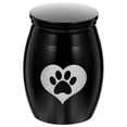 thumbnail image 1 of MasteelfCA Lovely Pattern Dog Urn Delicate Cat Urn Stainless Steel Cremation Urn Pet Accessory, 1 of 7