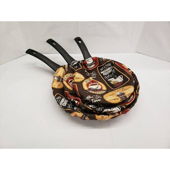 Morning Coffee Non-Stick Pan Protector (Set of 3)