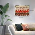 thumbnail image 4 of Inspirational Christian Canvas – God Says You Are Bible Quote with Red Cardinals, Faith Rustic Winter Christmas Wall Art for Living Room Bedroom Office Entryway, 4 of 8