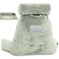thumbnail image 5 of Husband Pillow Medium Cover Only Desert Sage, Microfiber Bed Rest Pillow Cover with Arms - Array of Colors - Generous Side and Back Pockets - Perfect Fit for Your Favorite Comfy Reading Pillow, 5 of 5