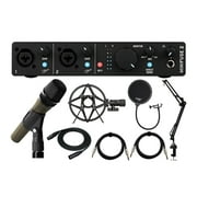 Arturia MiniFuse 2 Audio Interface Bundle, Microphone and Recording Accessories
