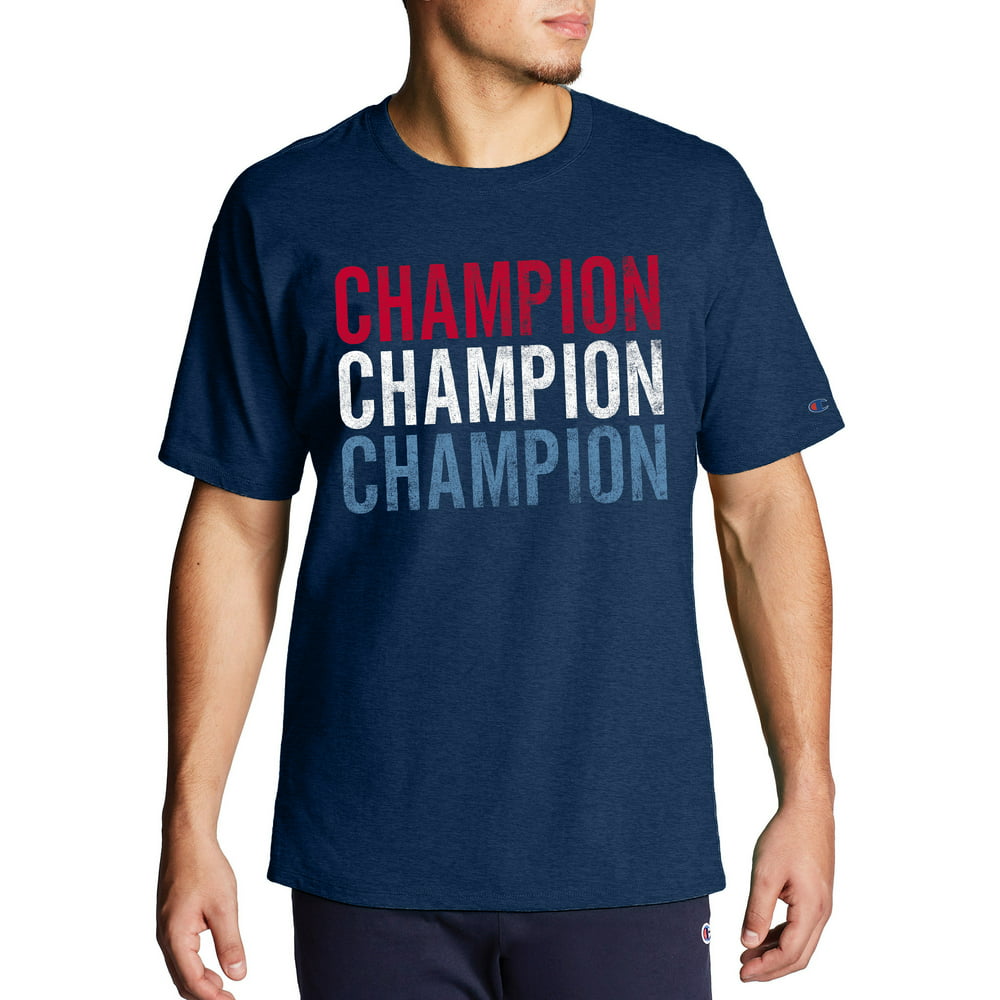 Champion - Champion Men's Big & Tall Patriotic 4th of July Red White ...