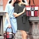 thumbnail image 2 of Conjunto de estuche para llaves Sonducket con monedero y bolso de PU azul, 2 of 6