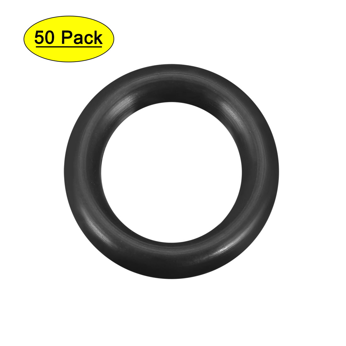 50 Pcs Nitrile Rubber O-Ring Sealing Washer Round Sealing Ring Universal O-Ring Assortment Gasket 20mm OD 16mm ID 2mm Width