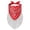 Red,#051, variant on rhinestone bandana Fringe bandanas for women rhinestone bandana Western Bling Sparkly Bandanas 1 pack,One Size