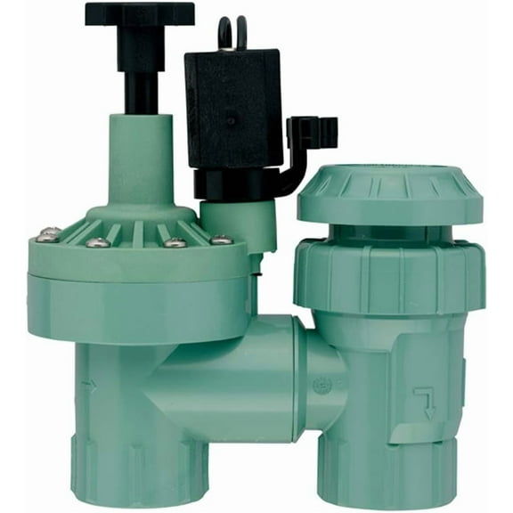 1-Pack 3/4" FPT 100 Series Anti-Siphon Automatic Sprinkler Valve with Flow Control