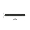thumbnail image 2 of GlideRite 8-1/2 in. Rounded Backplate 6-5/16 in. 160mm Center-Center, Matte Black, 2 of 3