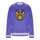 thumbnail image 2 of Ceisia Men's Mardi Gras Venice Mask Fuzzy-Trim Sweatshirt | Winter Festive Casual Pullover Gift, 2 of 6