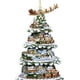 thumbnail image 2 of Decoración colgante navideña Exquisita decoración de muñeco de nieve y árbol para decoración de fiestas, 2 of 8