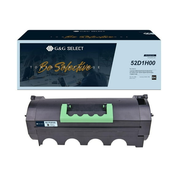 G&G Select Lexmark 52D1H00 New Compatible Black Toner Cartridge