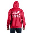 thumbnail image 2 of True North Sweat à Capuche Rouge Fort et Libre, 2 of 5