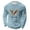 Light Blue, variant on Mens 1776-2026 250th Anniversary Shirt Crewneck Long Sleeve Sweatshirt with Eagle Print Casual Loose Pullover Patriotic 4th of July Shirts