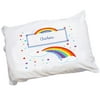Personalized Rainbow Pillowcase