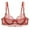 Pink, variant on Women's Lace Bra Beauty Sheer Sexy Bra Non Padded Underwired Unlined Bra(Black,38D)