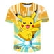 thumbnail image 1 of Camiseta de manga corta con estampado 3D de Pokémon para niños, ropa informal y a la moda de dibujos animados, Anime japonés, Verano qym unisex, 1 of 2