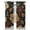Lora Black, variant on Floral Curtains for Bedroom Blackout Drapes for Living Room Darkening Fabric Vintage Black Boho Flower Pattern Fall Decor Window Curtains 2 Panels with Grommet