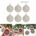 thumbnail image 2 of Christmas Wooden Cross Stitches Kits for Wooden Crafts Christmas Ornament, Christmas Tree Decorations, 2 of 5