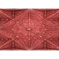 thumbnail image 1 of Ahgly Company Indoor Rectangle Patterned Shocking Orange Area Rugs, 5' x 8', 1 of 6