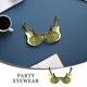 thumbnail image 5 of 6 gafas decorativas para fiestas, gafas de broma, gafas de fiesta con diseño de guitarra, 5 of 8